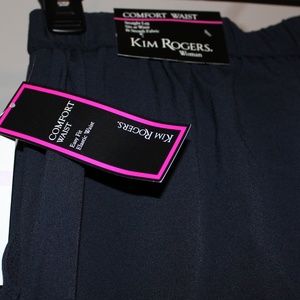 Kim Rogers comfort Blue waist pants ladies 22WS